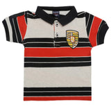 Boys Half Sleeves Polo T-Shirt - Rust, Boys T-Shirts, Chase Value, Chase Value