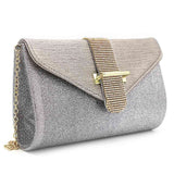Women's Bridal Clutch 6877 - Silver, Women, Clutches, Chase Value, Chase Value