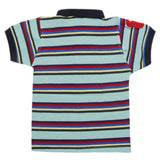 Boys Half Sleeves Polo T-Shirt - Cyan, Boys T-Shirts, Chase Value, Chase Value