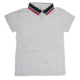 Boys Half Sleeves Polo T-Shirt - Grey, Kids, Boys T-Shirts, Chase Value, Chase Value