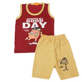 Boys Sando Suit - Maroon, Kids, Boys Sets And Suits, Chase Value, Chase Value