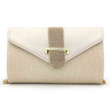 Women's Bridal Clutch 6877 - Beige, Women, Clutches, Chase Value, Chase Value