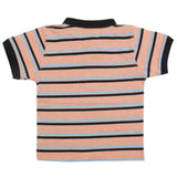 Boys Half Sleeves Polo T-Shirt - Peach, Boys T-Shirts, Chase Value, Chase Value