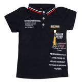 Boys Half Sleeves Polo T-Shirt - Navy Blue, Kids, Boys T-Shirts, Chase Value, Chase Value