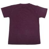 Boys Half Sleeves T-Shirt 3985 - Purple, Kids, Boys T-Shirts, Chase Value, Chase Value