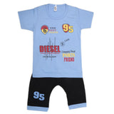 Boys Half Sleeves Suit - Blue, Kids, Boys Sets And Suits, Chase Value, Chase Value