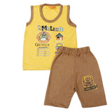Boys Sando Suit - Yellow, Kids, Boys Sets And Suits, Chase Value, Chase Value