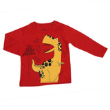 Boys Full Sleeves T-Shirt - Red, Kids, Boys T-Shirts, Chase Value, Chase Value