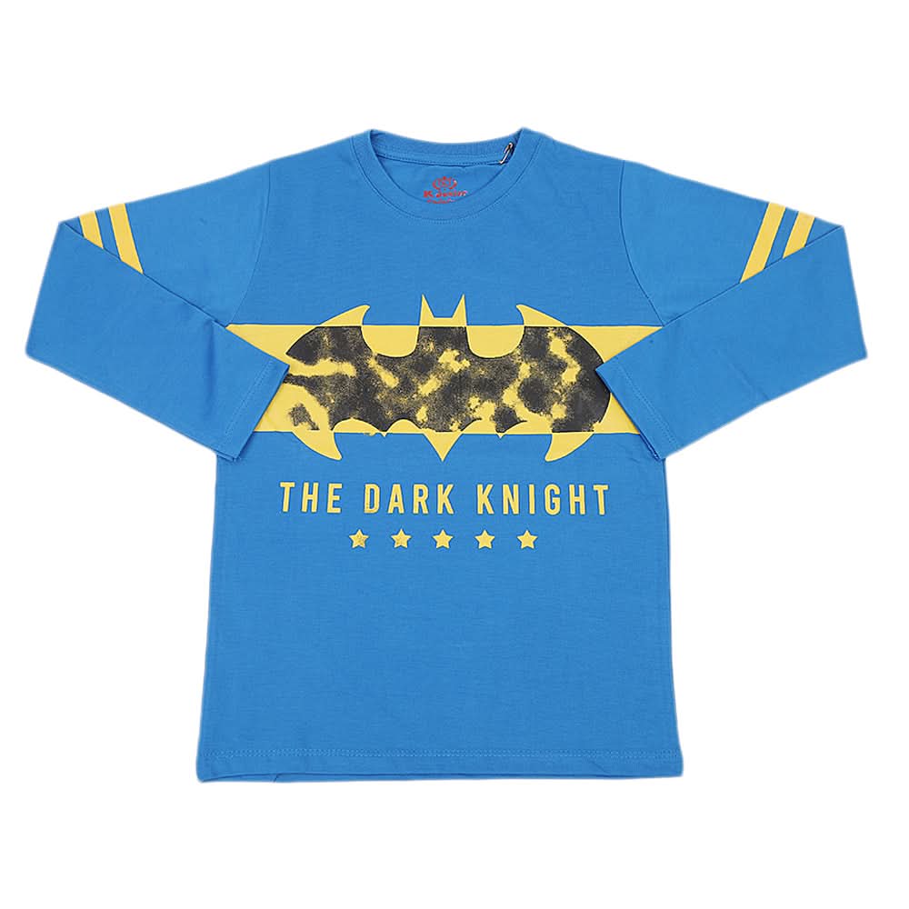 Boys Full Sleeves T-Shirt - Blue, Kids, Boys T-Shirts, Chase Value, Chase Value