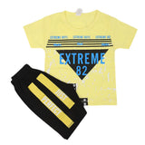 Boys Half Sleeves Short Suit - Yellow, Kids, Boys Sets And Suits, Chase Value, Chase Value