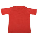 Boys Half Sleeves Jersey T-Shirt 4131 - Rust, Kids, Boys T-Shirts, Chase Value, Chase Value