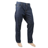 Men’s Denim Pant - Dark Blue, Men, Casual Pants And Jeans, Chase Value, Chase Value