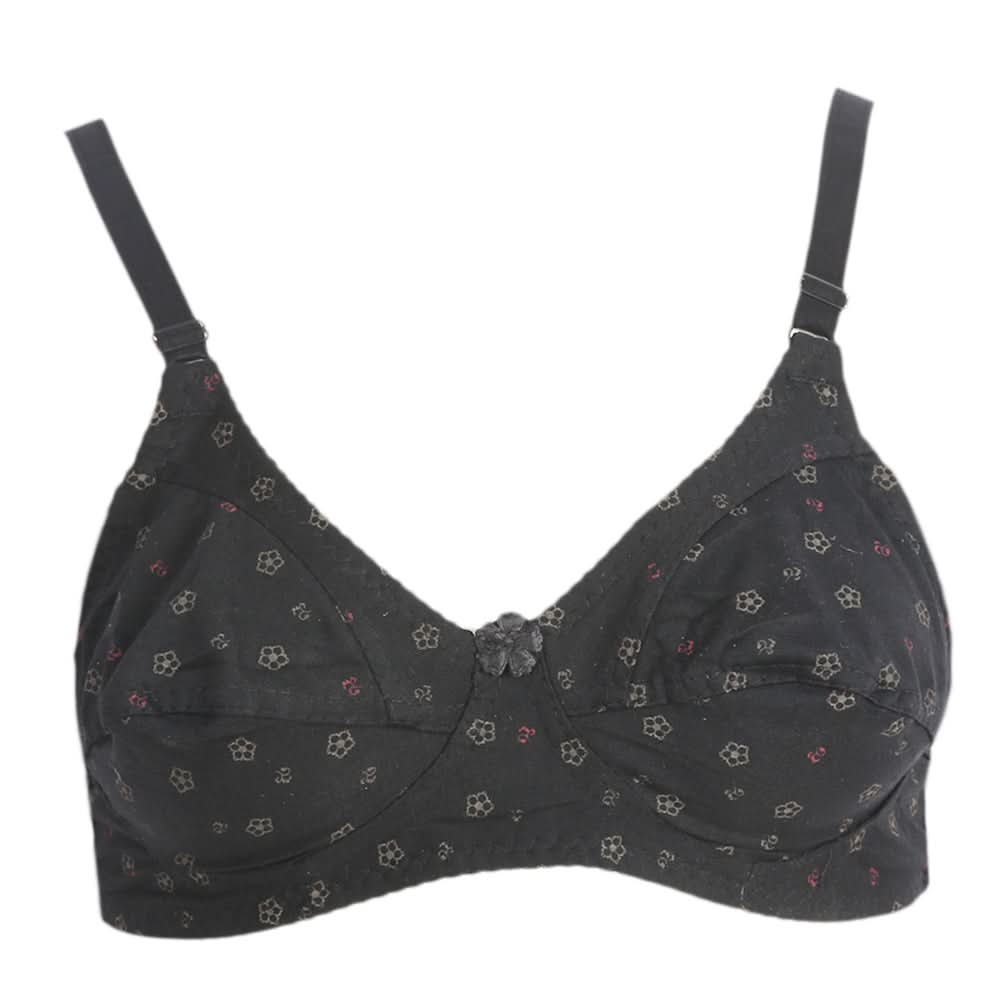 Women's Cotton Bra - Black, Women, Bras, Chase Value, Chase Value