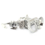 Manual Meat Mincer Grinder - Silver - test-store-for-chase-value