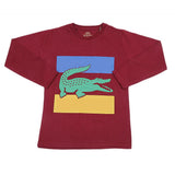 Boys Full Sleeves Jersey T-Shirt - Maroon, Kids, Boys T-Shirts, Chase Value, Chase Value