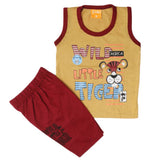 Boys Sando Suit - Beige, Kids, Boys Sets And Suits, Chase Value, Chase Value
