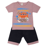Boys Half Sleeves Short Suit - Light Purple, Kids, Boys Sets And Suits, Chase Value, Chase Value