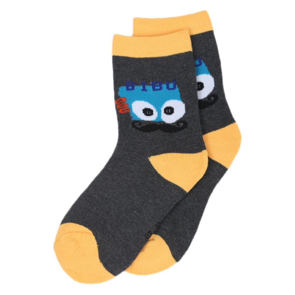 Kids Winter Socks - RS481 - Dark Grey - A, Kids, Boys Socks, Kids, Girls Socks, Chase Value, Chase Value
