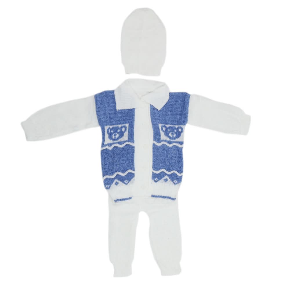 Newborns Boys Irani Suits - Royal Blue, Kids, NB Boys Sets And Suits, Chase Value, Chase Value
