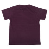 Boys Half Sleeves Jersey T-Shirt 4135 - Dark Purple, Kids, Boys T-Shirts, Chase Value, Chase Value