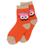 Kids Winter Socks - RS481 - Orange - A, Kids, Boys Socks, Kids, Girls Socks, Chase Value, Chase Value