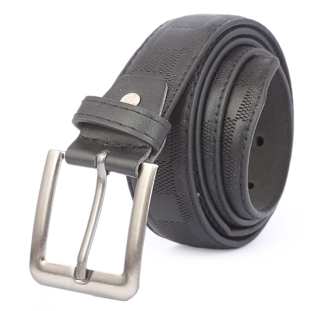 Men's Belt - Black, Men, Belt, Chase Value, Chase Value