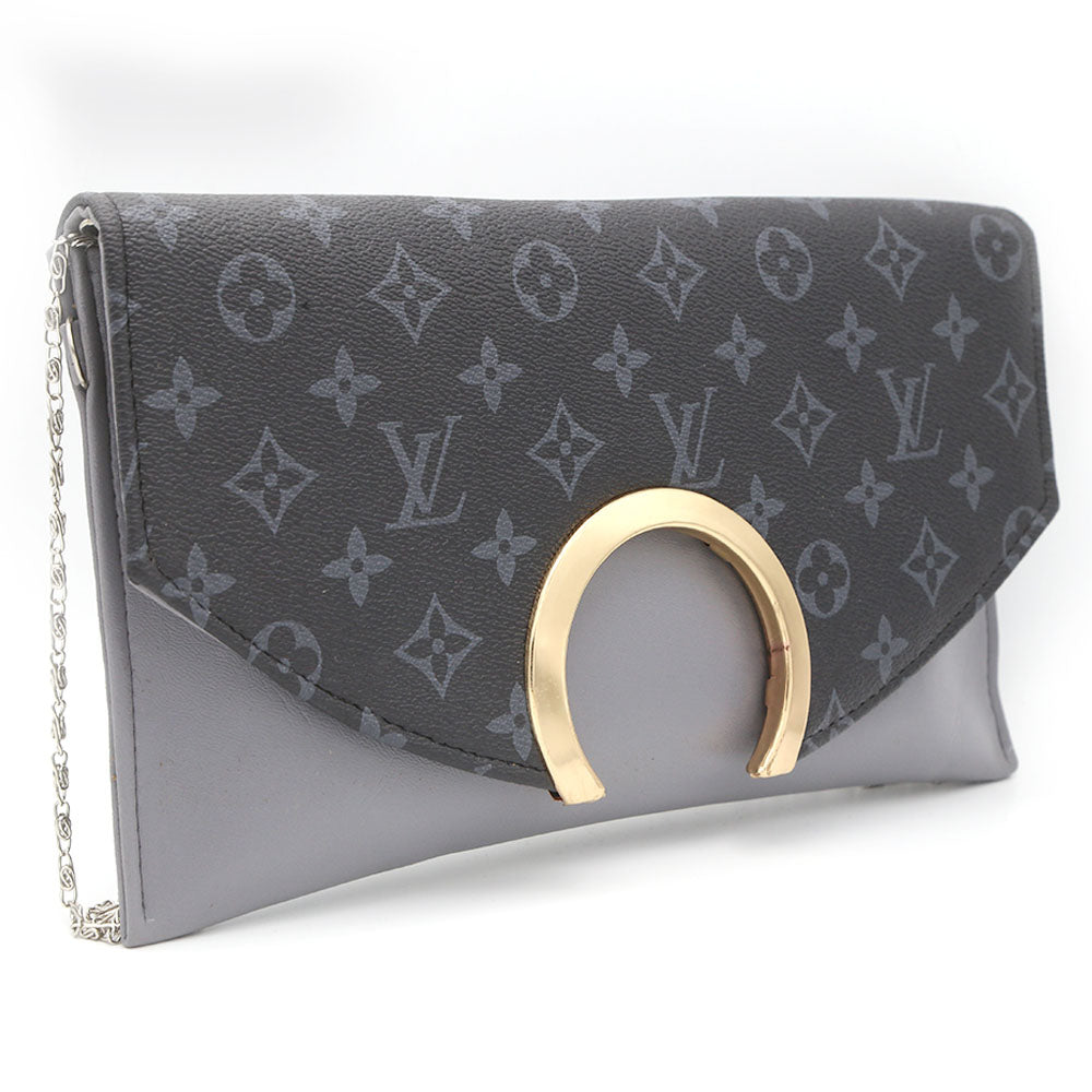 Womens Clutch Kam-244 - Grey, Women, Clutches, Chase Value, Chase Value