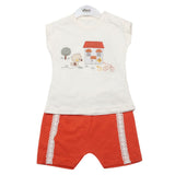 Newborn Girls Suit - Orange, Kids, Newborn Girls Sets And Suits, Chase Value, Chase Value