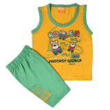 Boys Sando Suit - Yellow, Kids, Boys Sets And Suits, Chase Value, Chase Value