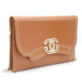 Ladies Clutch K-2088 - Brown, Women, Clutches, Chase Value, Chase Value