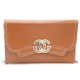 Ladies Clutch K-2088 - Brown, Women, Clutches, Chase Value, Chase Value