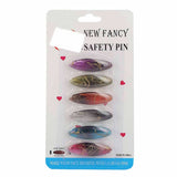 Scarf Pin 6 Pcs - Multi, Women, Scarf Pins & Brooches, Chase Value, Chase Value