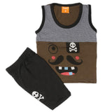 Boys Sando Suit - Dark Green, Kids, Boys Sets And Suits, Chase Value, Chase Value