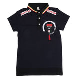Boys Half Sleeves Polo T-Shirt - Navy Blue, Kids, Boys T-Shirts, Chase Value, Chase Value