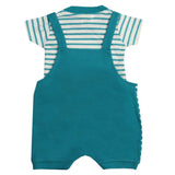 Newborn Boys Romper - Steel Green, Newborn Boys Rompers, Chase Value, Chase Value