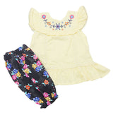 Newborns Half Sleeves Girls Suit - Yellow, Kids, Newborn Girls Sets And Suits, Chase Value, Chase Value