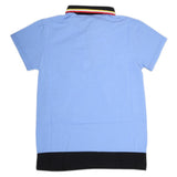 Boys Half Sleeves Polo T-Shirt - Blue, Kids, Boys T-Shirts, Chase Value, Chase Value