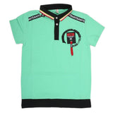 Boys Half Sleeves Polo T-Shirt - Green, Kids, Boys T-Shirts, Chase Value, Chase Value