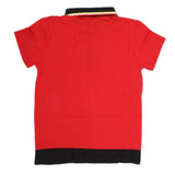 Boys Half Sleeves Polo T-Shirt - Red, Kids, Boys T-Shirts, Chase Value, Chase Value
