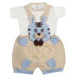Newborn Boys Romper - Beige, Newborn Boys Rompers, Chase Value, Chase Value