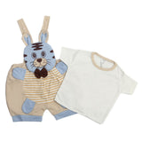 Newborn Boys Romper - Beige, Newborn Boys Rompers, Chase Value, Chase Value