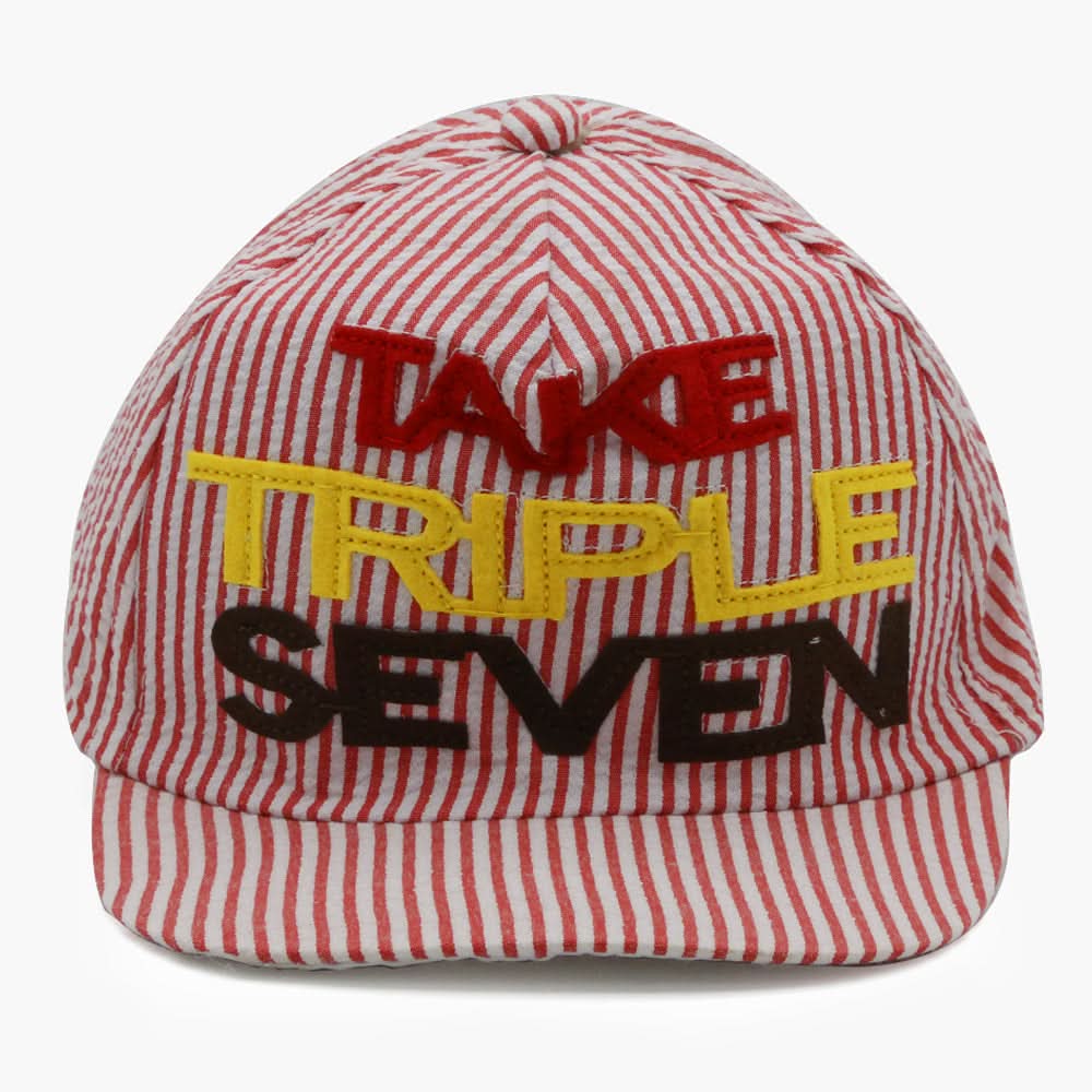 Boys P-Cap - Red, Boys Caps & Hats, Chase Value, Chase Value
