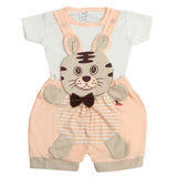Newborn Boys Romper - Peach, Newborn Boys Rompers, Chase Value, Chase Value