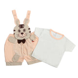 Newborn Boys Romper - Peach, Newborn Boys Rompers, Chase Value, Chase Value