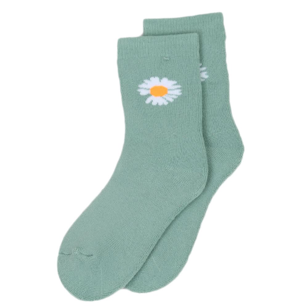Kids Winter Socks - RS481 - Light Green - A, Kids, Boys Socks, Kids, Girls Socks, Chase Value, Chase Value