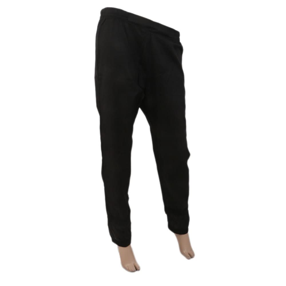 Women's Trouser With Lace - Black, Women, Pants & Tights, Chase Value, Chase Value