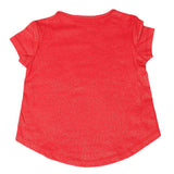 Girls Half Sleeves T-Shirt ST-01 - Red, Kids, Girls T-Shirts, Chase Value, Chase Value