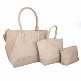 Women's Handbag (18858) 3 Pcs - Apricot, Women, Bags, Chase Value, Chase Value