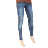 Women's Denim Side Stich Pant - Mid Blue, Women, Pants & Tights, Chase Value, Chase Value