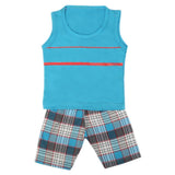 Boys 2 Pcs Suit Sando - Blue, Kids, Boys Sets And Suits, Chase Value, Chase Value